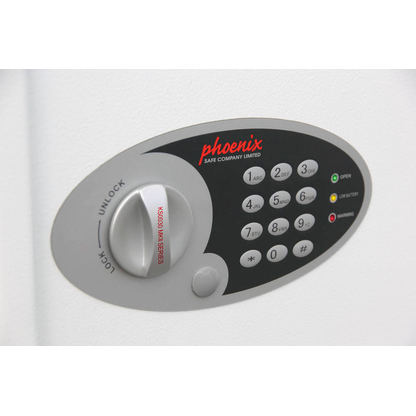 Artikelbild 5 für phoenix KS0031E MKll Schlüsseltresor weiß mit 30 Haken, Elektronikschloss, 30,0 x 10,0 x 28,0 cm, 1 St., Artikelnummer 200257