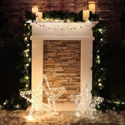 Artikelbild 11 für Idena Tannengirlande 160er LED Lichterkette grün 10,0 m, 1 St., Artikelnummer 761447