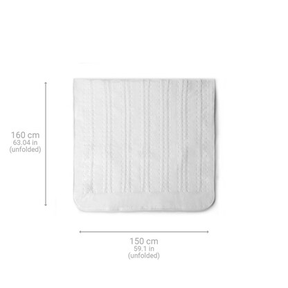 Artikelbild 2 für medisana HU 676 Wärmeunterbett weiß 2x 100 W, Artikelnummer 858144