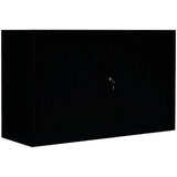 Artikelbild 1 für LÜLLMANN Schiebetürenschrank, 555129 tiefschwarz 1 Fachboden 120,0 x 45,7 x 75,0 cm, Artikelnummer 183428