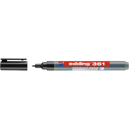 Artikelbild 2 für edding 361 Whiteboard-Marker schwarz 1,0 mm, 10 St., Artikelnummer 269452