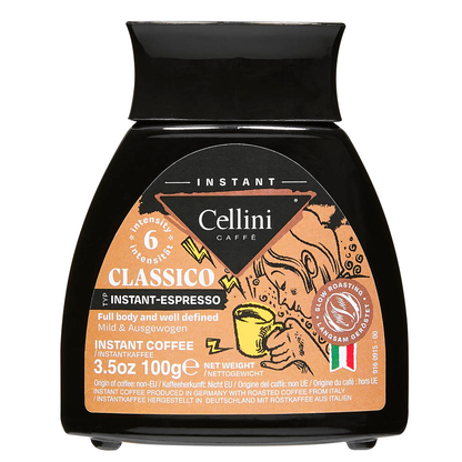 Artikelbild 4 für Cellini INSTANT-ESPRESSO Instantkaffee, Arabica- und Robustabohnen kräftig, 100,0 Stück, Artikelnummer 260784