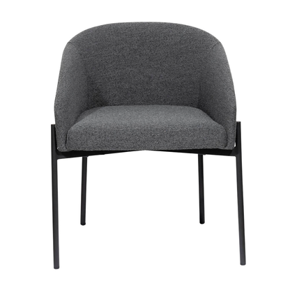 Artikelbild 3 für meet powered by PAPERFLOW Sessel MILO anthrazit schwarz Stoff 57,0 x 50,0 x 71,0 cm, 1 St., Artikelnummer 590439