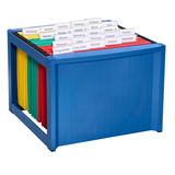 Artikelbild 1 für helit Hängeregistraturkorb ohne Mappen blau, Artikelnummer 684423