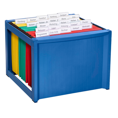 Artikelbild für helit Hängeregistraturkorb ohne Mappen blau, Artikelnummer 684423