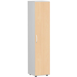 Artikelbild 1 für geramöbel Aktenschrank Flex, S-345100-BL lichtgrau, buche 4 Fachböden 40,0 x 42,0 x 180,8 cm, Artikelnummer 876779