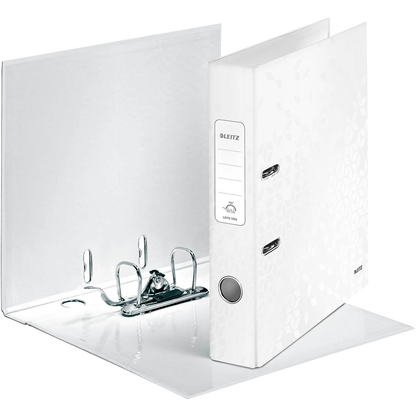 Artikelbild 2 für LEITZ Ordner weiß Karton 5,0 cm DIN A4, 1 St., Artikelnummer 654566