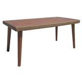 Artikelbild 1 für Garden Pleasure Gartentisch CARSON braun rechteckig 160,0 x 90,0 x 75,0 cm, Artikelnummer 134831