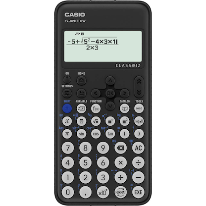 Artikelbild 2 für CASIO FX-82DE CW Wissenschaftlicher Taschenrechner schwarz, Artikelnummer 895841