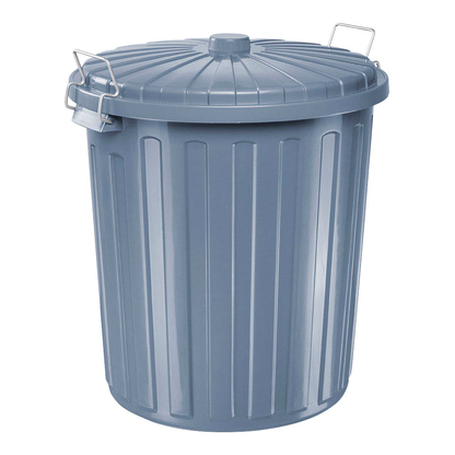 Artikelbild für helit Mülleimer 73,0 l grau, 1 St., Artikelnummer 955581