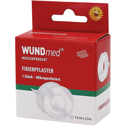 Artikelbild für WUNDmed® Heftpflaster 02-089 transparent 2,5 cm x 5,0 m, 1 St., Artikelnummer 470209