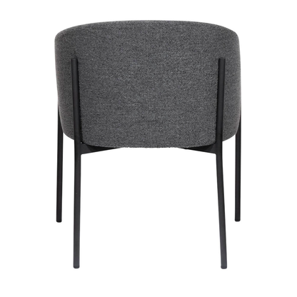 Artikelbild 5 für meet powered by PAPERFLOW Sessel MILO anthrazit schwarz Stoff 57,0 x 50,0 x 71,0 cm, 1 St., Artikelnummer 590439