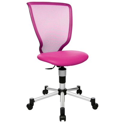 Artikelbild für Topstar Kinderdrehstuhl Titan Junior, 71487 S04 Stoff rosa, Gestell silber, Artikelnummer 571606