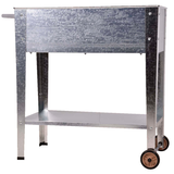 Artikelbild 1 für Garden Pleasure Hochbeet LAVANDIA Metall silber rechteckig 75,0 x 80,0 cm, 1 St., Artikelnummer 285266