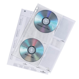Artikelbild 1 für DURABLE 4er CD-/DVD-Hüllen A4 transparent, 5 St., Artikelnummer 322651