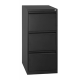 Artikelbild 1 für Gürkan Hängeregistraturschrank schwarz 3 Schubladen 40,0 x 62,0 x 101,0 cm, 1 St., Artikelnummer 562456