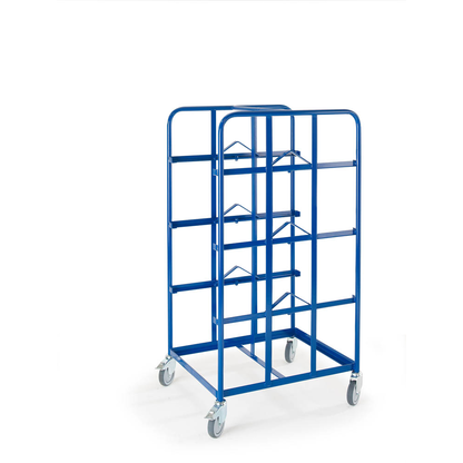 Artikelbild für Rollcart Kommissionierwagen 16-4410 blau 2 x 41,0 x 2 x 61,0 x 152,0 cm, Artikelnummer 656367