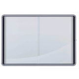 Artikelbild 1 für nobo Schaukasten silber 18x DIN A4 141,2 x 5,4 x 100,0 cm, 1 St., Artikelnummer 699583