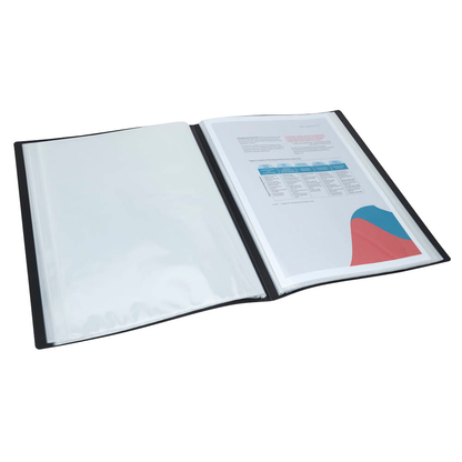 Artikelbild 2 für RAPESCO® Germ-Savvy™ Sichtbuch DIN A4, 100 Hüllen schwarz, 1 St., Artikelnummer 438404