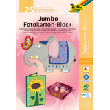 Artikelbild 1 für folia Fotokarton JUMBO farbsortiert 300 g/qm 25 Blatt, Artikelnummer 481642