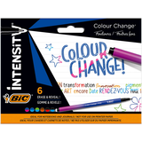 Artikelbild 1 für BIC Intensity Color Change Fineliner farbsortiert 0,4 mm, 6 St., Artikelnummer 844537