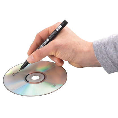 Artikelbild 2 für STAEDTLER CD/DVD pen CD-Marker schwarz 0,4 mm, 10 St., Artikelnummer 136432