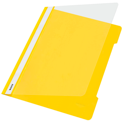 Artikelbild 4 für LEITZ Schnellhefter 4191 Kunststoff gelb DIN A4, 1 St., Artikelnummer 300808