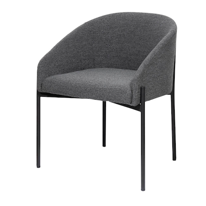 Artikelbild 2 für meet powered by PAPERFLOW Sessel MILO anthrazit schwarz Stoff 57,0 x 50,0 x 71,0 cm, 1 St., Artikelnummer 590439