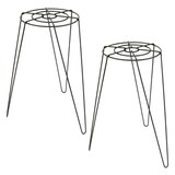 Artikelbild 1 für WAGNER® design yourself Pflanzenständer GH 0560 Metall, Ø 30,0 cm schwarz rund, 2 St., Artikelnummer 603736