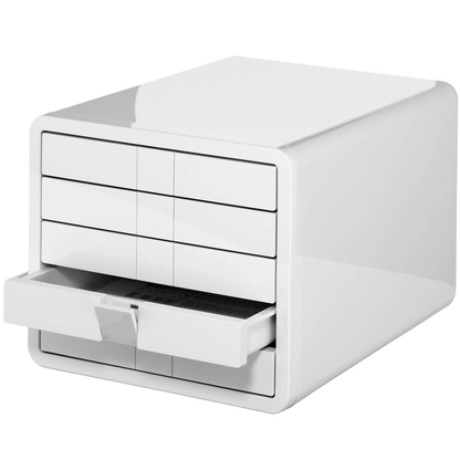 Artikelbild 2 für HAN Schubladenbox iBox weiß 1551-12D, DIN A4 mit 5 Schubladen, 1 St., Artikelnummer 504019