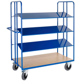 Artikelbild 1 für Rollcart Kommissionierwagen 16-4420 blau 135,0 x 40,0 x 174,0 cm, Artikelnummer 656381