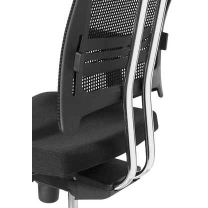 Artikelbild 6 für Nowy Styl Bürostuhl Net-Motion Stoff schwarz, Gestell chrom, Artikelnummer 378784