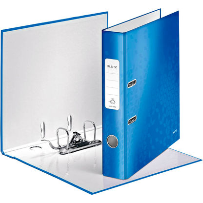 Artikelbild 2 für LEITZ Ordner blau Karton 5,0 cm DIN A4, 1 St., Artikelnummer 654582