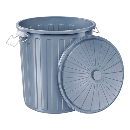 Artikelbild 2 für helit Mülleimer 73,0 l grau, 1 St., Artikelnummer 955581