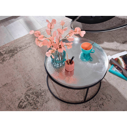 Artikelbild 6 für WOHNLING Couchtisch rund Aluminium silber 62,0 x 62,0 x 36,0 cm, 1 St., Artikelnummer 166609