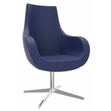 Artikelbild 1 für fm Sessel Pirum dunkelblau chrom Stoff 71,0 x 71,0 x 105,5 cm, 1 St., Artikelnummer 446759