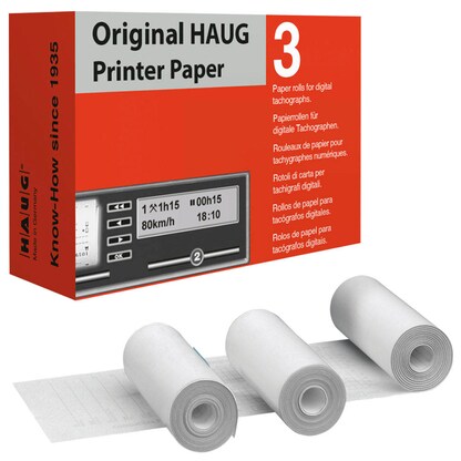 Artikelbild für HAUG Original Thermorollen 5,7 cm x 8,0 m, 3 Rollen, Artikelnummer 453282
