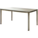 Artikelbild 1 für Garden Pleasure Gartentisch SIENNA grau rechteckig 158,0 x 90,0 x 74,0 cm, Artikelnummer 134922