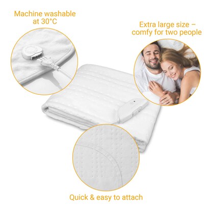 Artikelbild 4 für medisana HU 676 Wärmeunterbett weiß 2x 100 W, Artikelnummer 858144