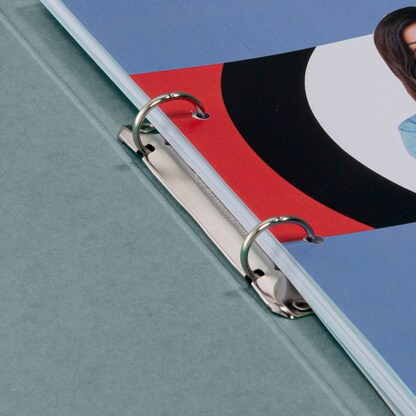 Artikelbild 10 für VON LEITZ Ringbuch 2-Ringe grau 2,5 cm DIN A4, 1 St., Artikelnummer 636138