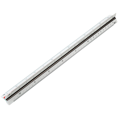 Artikelbild 2 für STANDARDGRAPH Dreikantmaßstab Architekt 9411 30,0 cm, weiß, Artikelnummer 712509