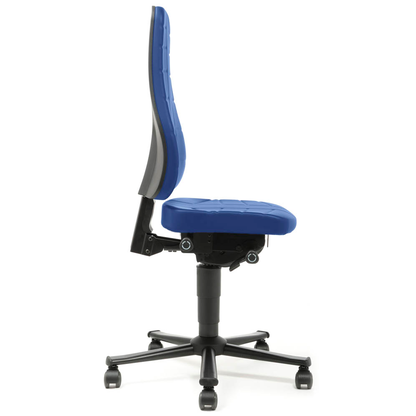 Artikelbild 3 für bimos Arbeitsdrehstuhl All-In-One blau Kunstleder, Artikelnummer 483404