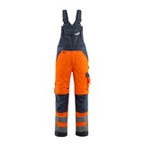 Artikelbild 1 für MASCOT® unisex Warnschutz-Latzhose Newcastle orange, schwarzblau Größe 98, Artikelnummer 760126