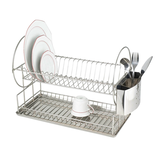 Artikelbild 1 für Maximex Geschirrabtropfständer Exclusiv Duo silber, 1 St., Artikelnummer 431637