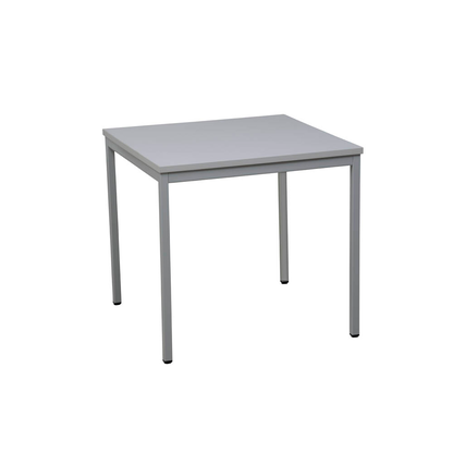 Artikelbild für Gürkan Mehrzwecktisch grau quadratisch, Vierkantrohr grau, 60,0 x 60,0 x 75,0 cm, Artikelnummer 824591
