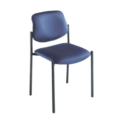 Artikelbild für Nowy Styl Besucherstühle Quad blau Leder, 4 St., Artikelnummer 486003