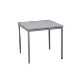 Artikelbild 1 für Gürkan Mehrzwecktisch grau quadratisch, Vierkantrohr grau, 80,0 x 80,0 x 75,0 cm, Artikelnummer 824603