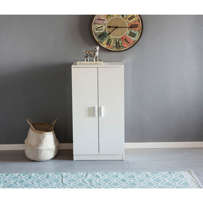 Artikelbild 7 für WOHNLING Schuhschrank, WL5.269 weiß 6 Fachböden 55,0 x 35,0 x 108,0 cm, Artikelnummer 906414