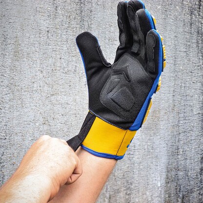 Artikelbild 4 für S&R unisex Arbeitshandschuhe schwarz Größe 10, 1 Paar, Artikelnummer 316907