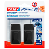 Artikelbild 1 für tesa Eckig Large Klebehaken für max. 2,0 kg, 2,0 x 5,0 cm, 2 St., Artikelnummer 739187